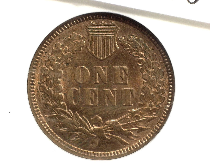 1880 Indian Head Penny/Cent ANACS MS64 RB - US Coin