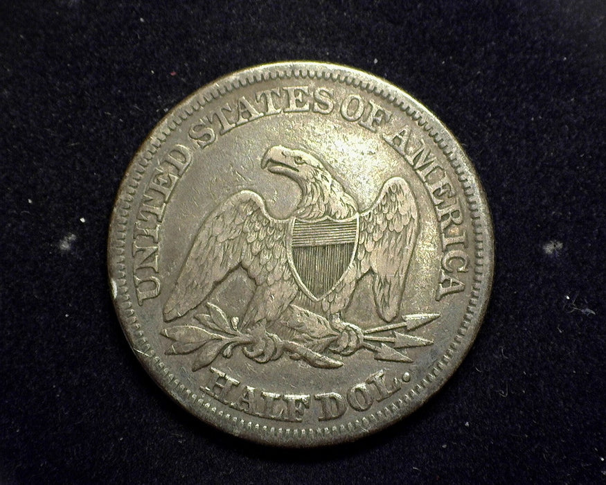 1858 Liberty Seated Half Dollar F/VF - US Coin