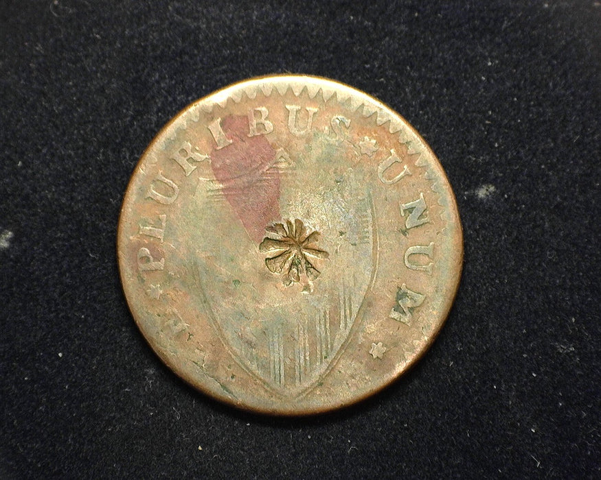 1787 Nova Caesarea New Jersey Commemorative AG Counterstamped - US Coin