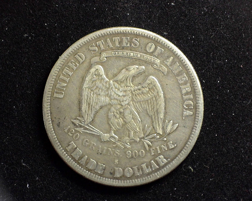 1878 S Trade Dollar VF - US Coin