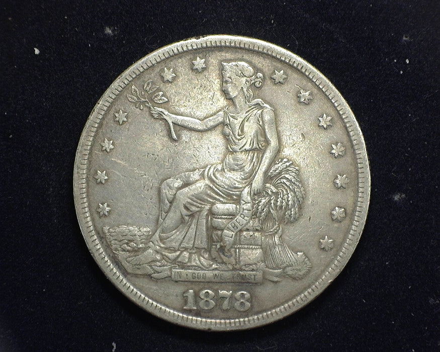 1878 S Trade Dollar VF - US Coin