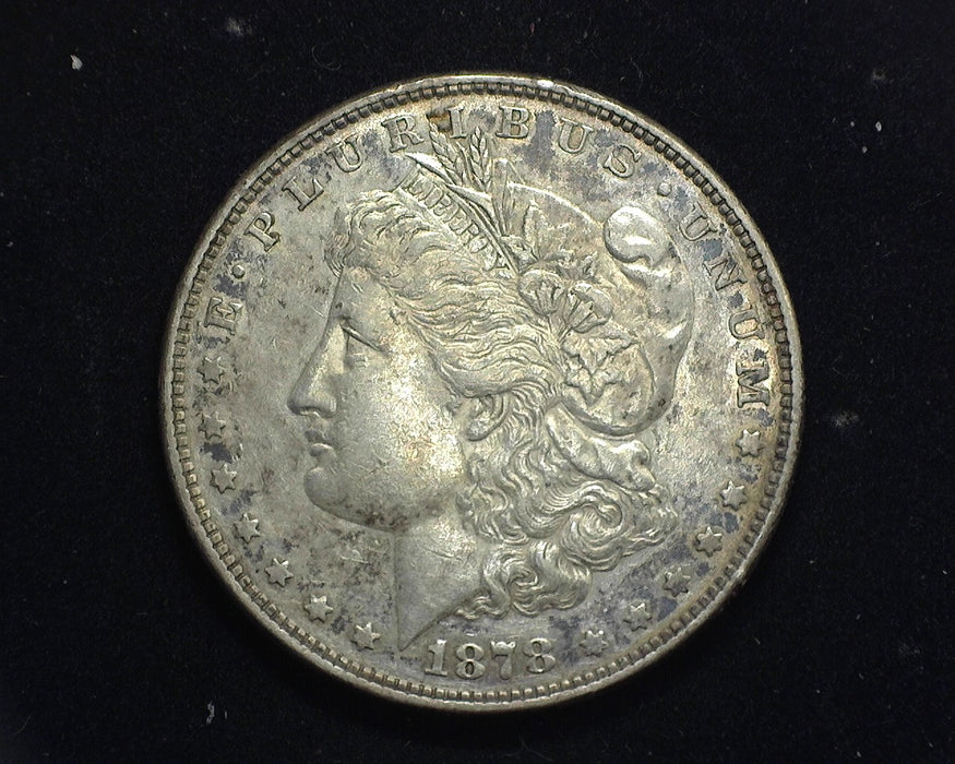 1878 8 Feathers Morgan Silver Dollar XF - US Coin