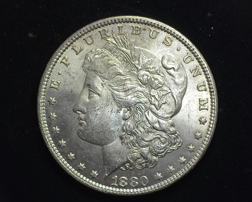 1880 Morgan Silver Dollar BU MS63 - US Coin