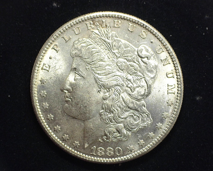 1880 S Morgan Silver Dollar BU MS63 - US Coin