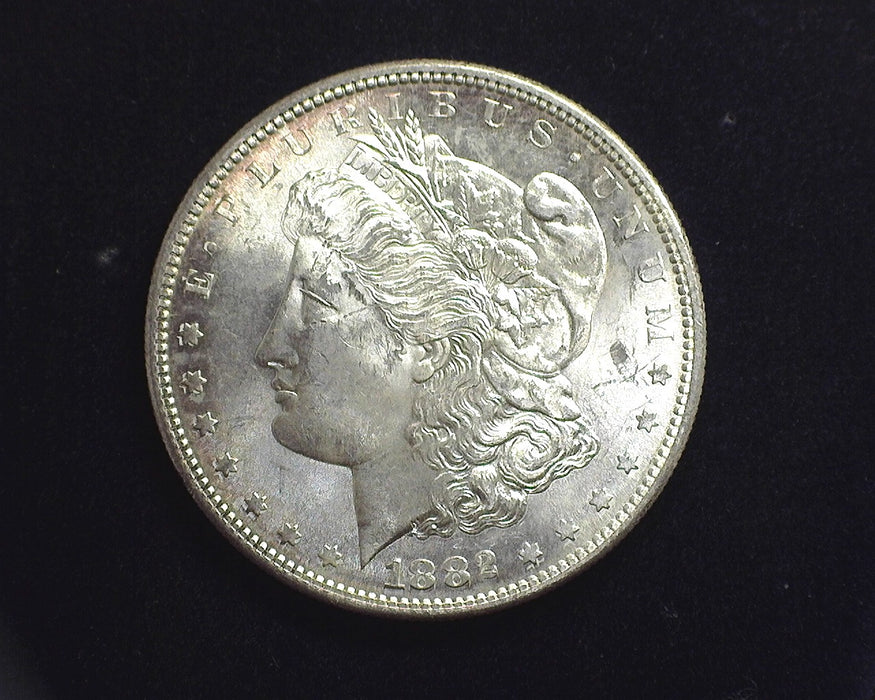 1882 S Morgan Silver Dollar BU MS63 - US Coin
