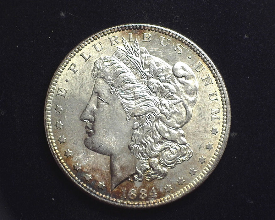 1884 Morgan Silver Dollar BU MS63 - US Coin
