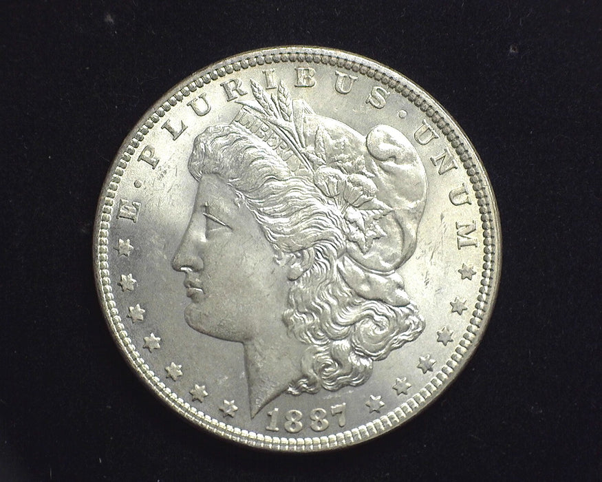 1887 Morgan Silver Dollar BU MS64 - US Coin