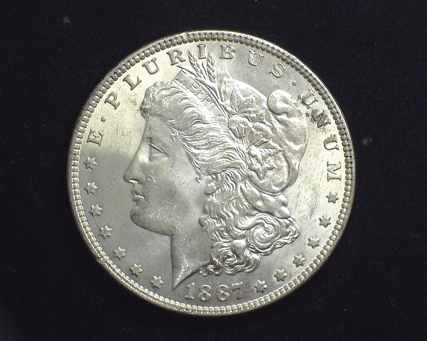 1887 Morgan Silver Dollar BU MS64 - US Coin