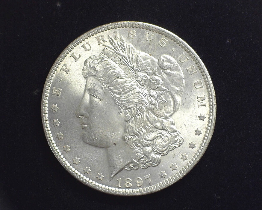 1897 Morgan Silver Dollar BU MS64 - US Coin