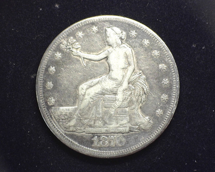 1876 Trade Dollar F - US Coin