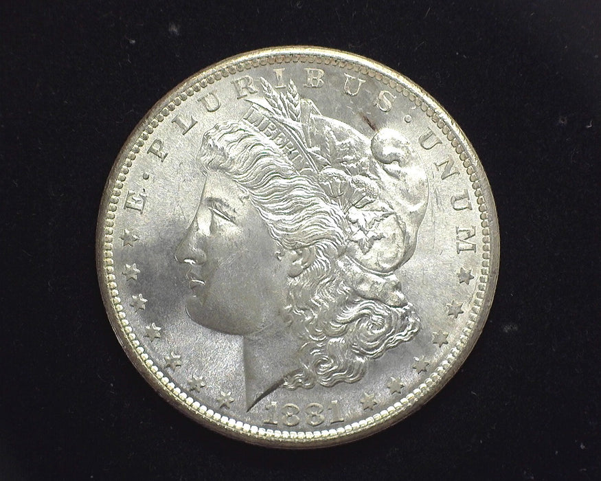 1881 S Morgan Silver Dollar BU MS65 - US Coin