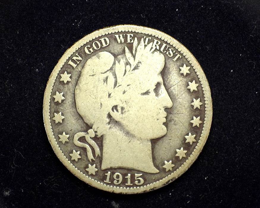 1915 Barber Half Dollar G/VG - US Coin