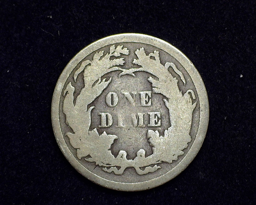 1875 Liberty Seated Dime VG/F - US Coin