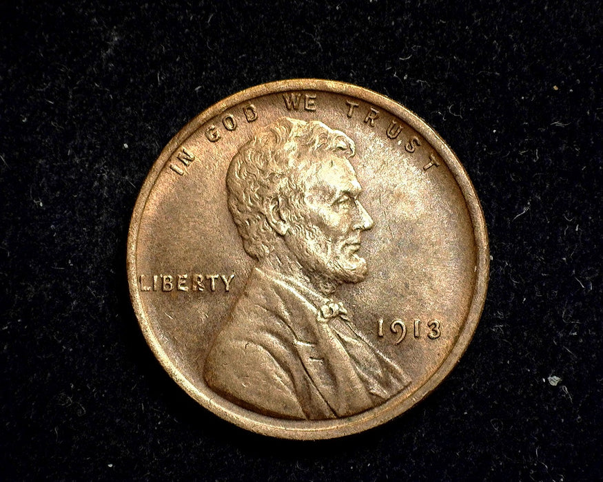 1913 Lincoln Wheat Penny/Cent AU - US Coin