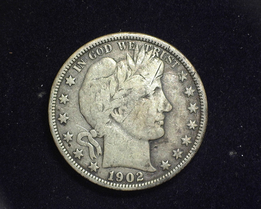 1902 O Barber Half Dollar VG/F - US Coin