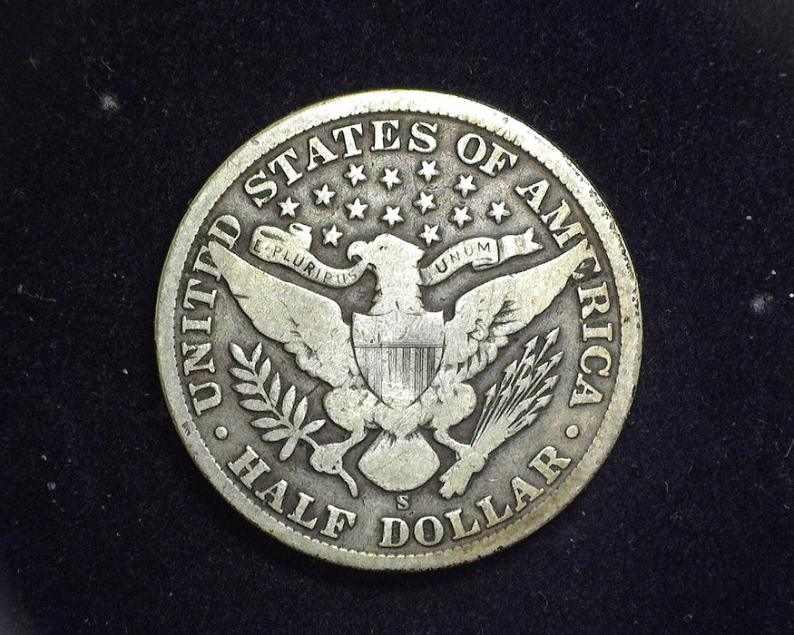 1907 S Barber Half Dollar VG - US Coin