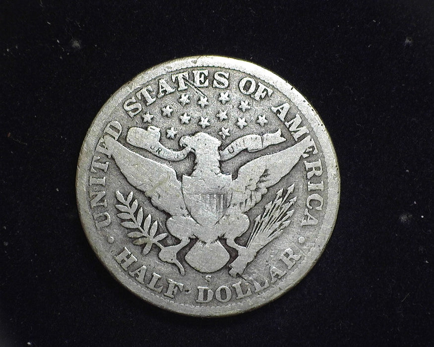 1908 S Barber Half Dollar VG - US Coin