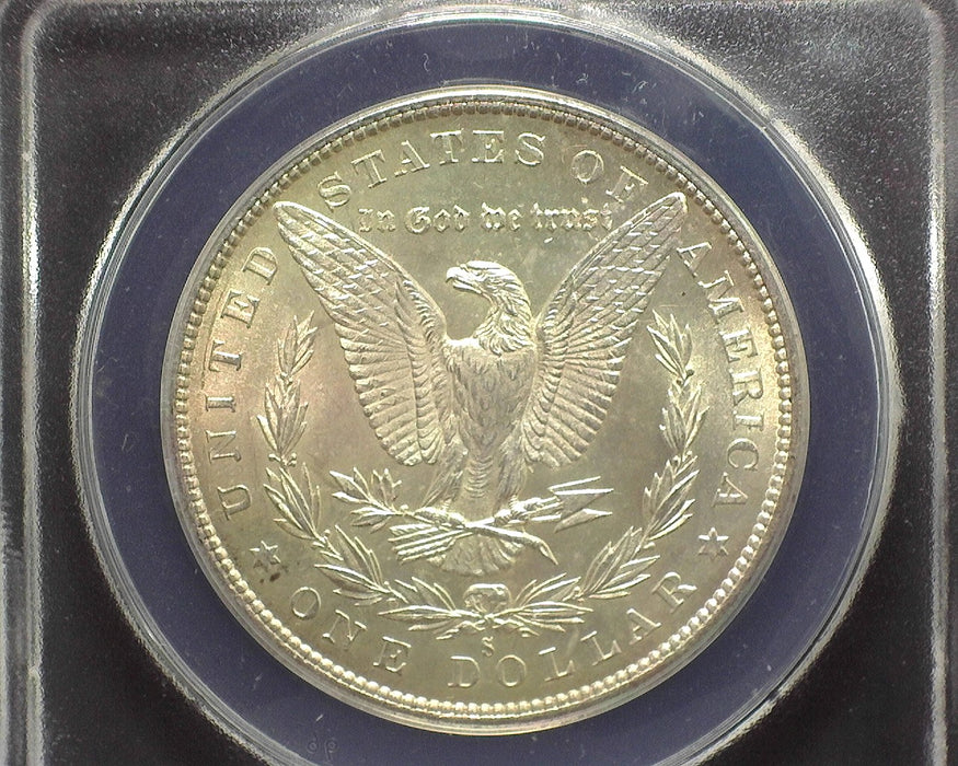 1880 S Morgan Silver Dollar MS64 ANACS Slab - US Coin