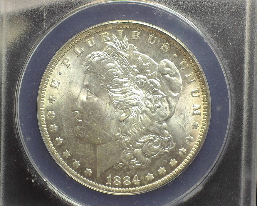 1884 O Morgan Silver Dollar MS63 ANACS Slab - US Coin