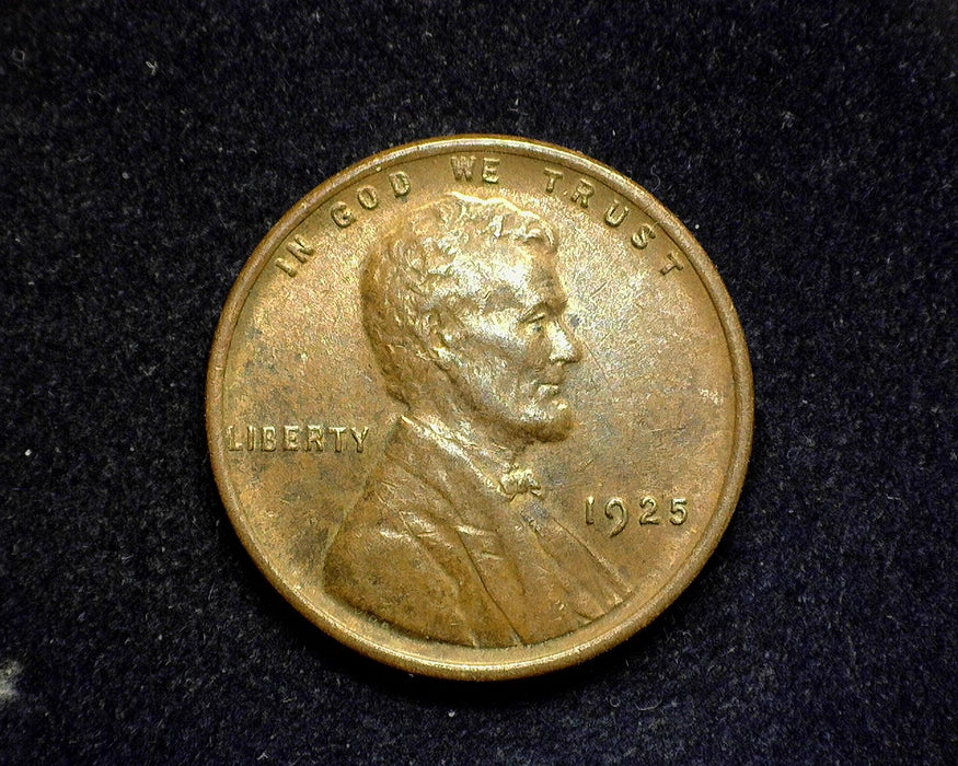 1925 Lincoln Wheat Penny/Cent XF - US Coin