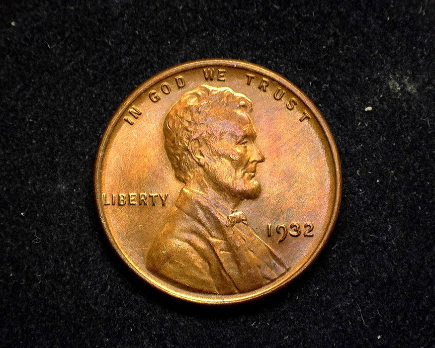 1932 Lincoln Wheat Penny/Cent BU Red - US Coin