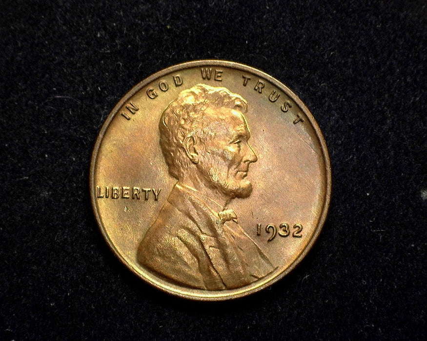 1932 Lincoln Wheat Penny/Cent BU Red Choice - US Coin