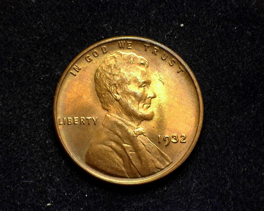 1932 Lincoln Wheat Penny/Cent BU Red Choice - US Coin