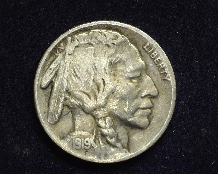 1919 Buffalo Nickel F - US Coin