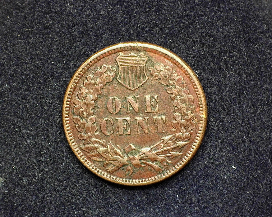 1886 Ty 1 Indian Head Penny/Cent Vf/Xf - US Coin
