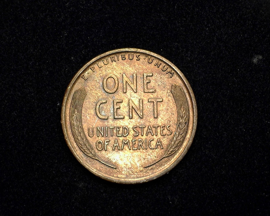 1909 Lincoln Wheat Penny/Cent Full red. BU - US Coin