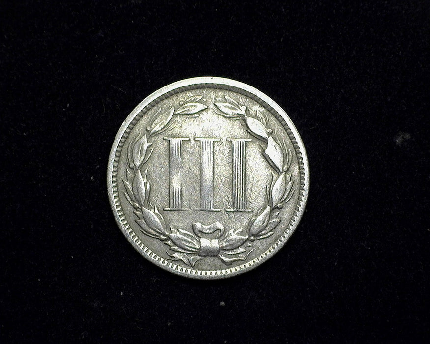 1874 Three Cent Nickel F - US Coin