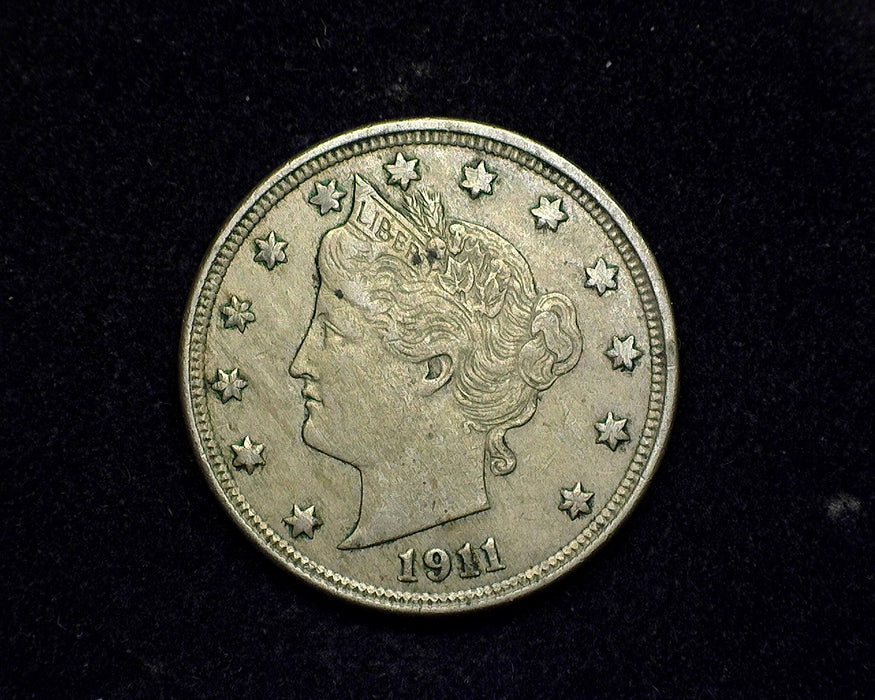 1911 Liberty Head Nickel XF Corrosion - US Coin