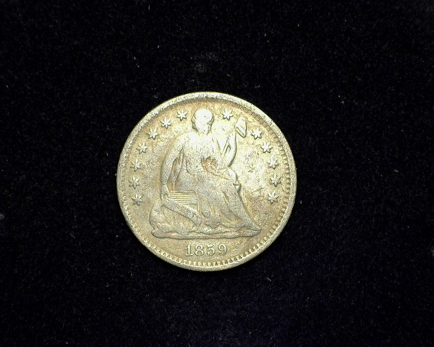 1859 O Liberty Seated Half Dime F - US Coin