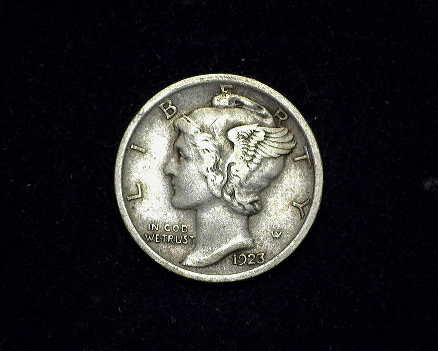 1923 Mercury Dime VF - US Coin