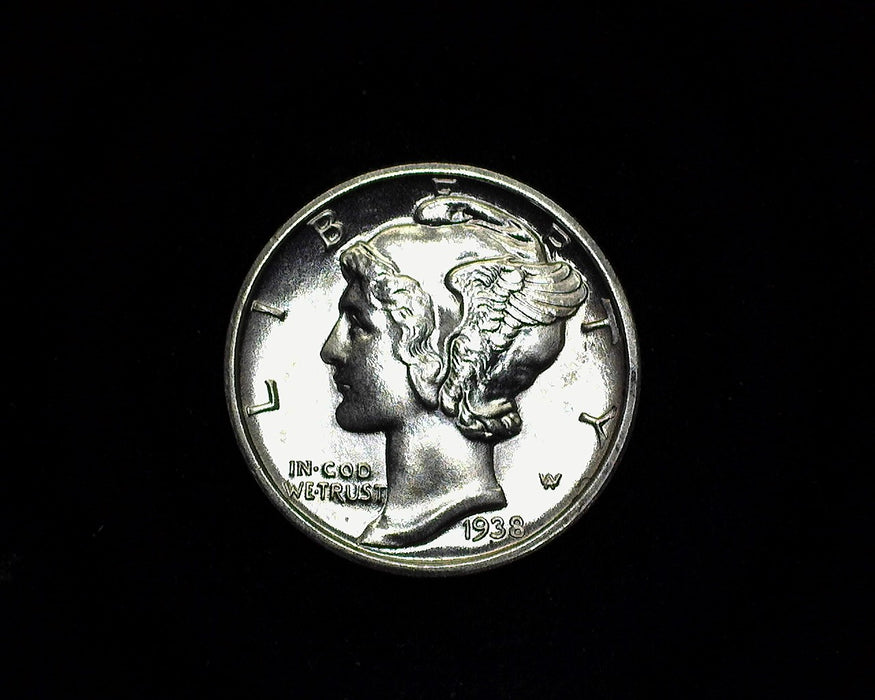 1938 D Mercury Dime BU Gem! - US Coin