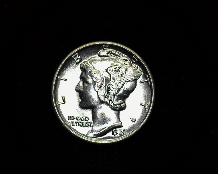 1938 S Mercury Dime BU Gem! - US Coin