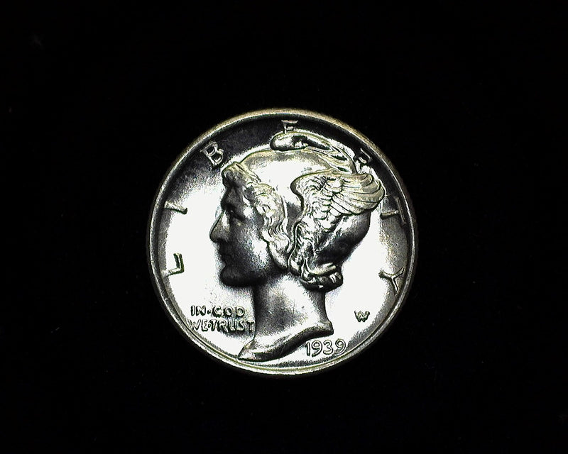 1939 S Mercury Dime BU Choice - US Coin