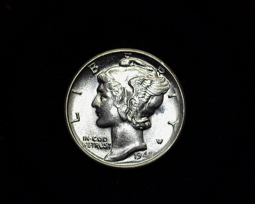 1942 S Mercury Dime BU Choice - US Coin