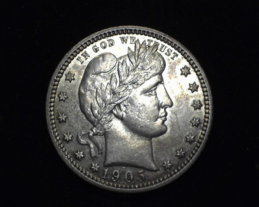1905 Barber Quarter AU - US Coin