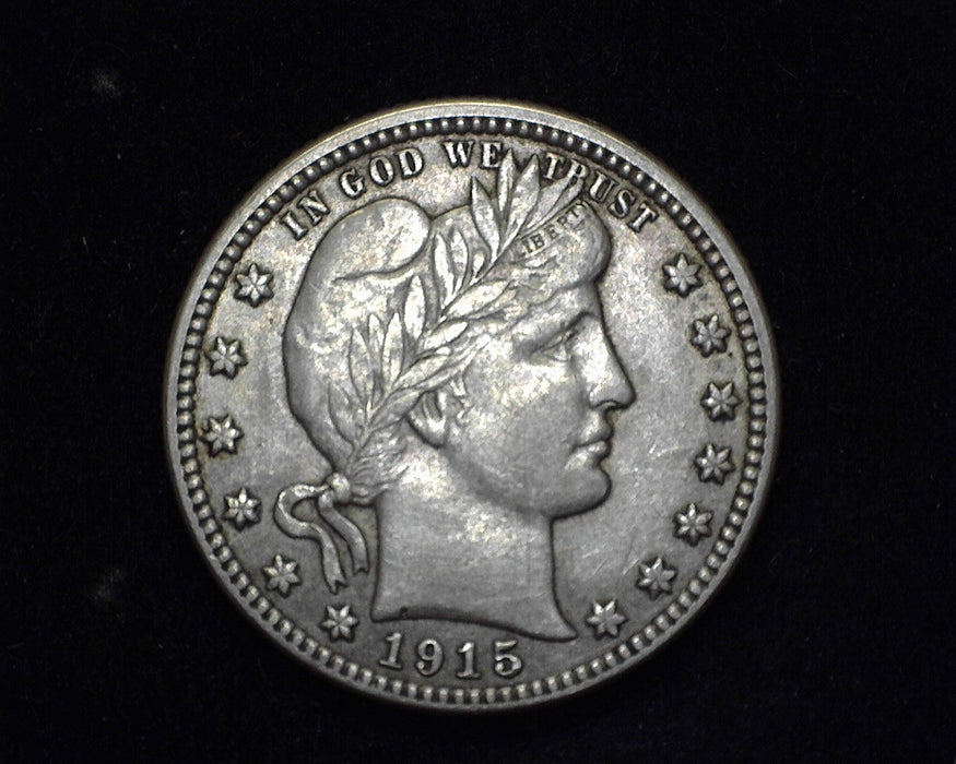 1915 D Barber Quarter XF - US Coin
