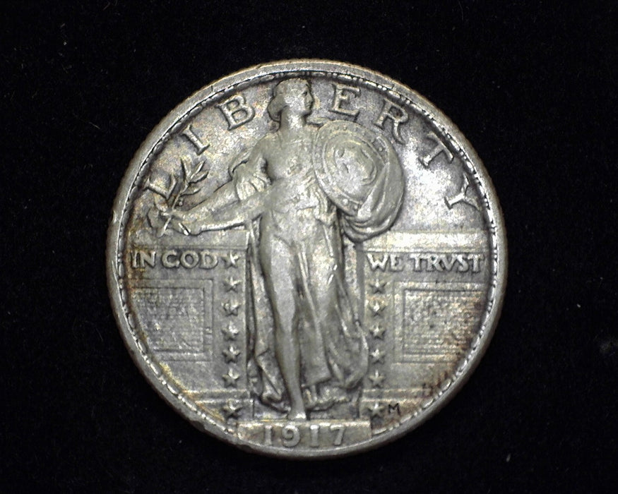 1917 Type I Standing Liberty Quarter VF - US Coin