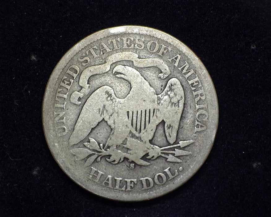1875 S Liberty Seated Half Dollar G - US Coin