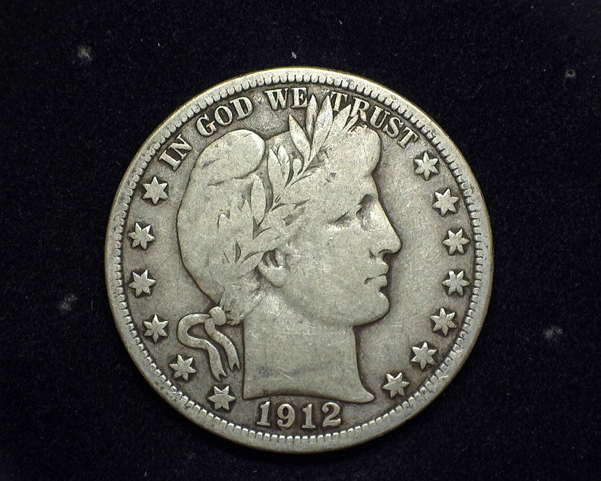 1912 Barber Half Dollar VG - US Coin