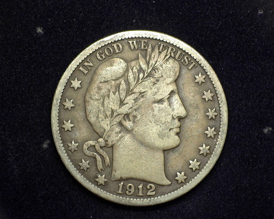 1912 S Barber Half Dollar F - US Coin