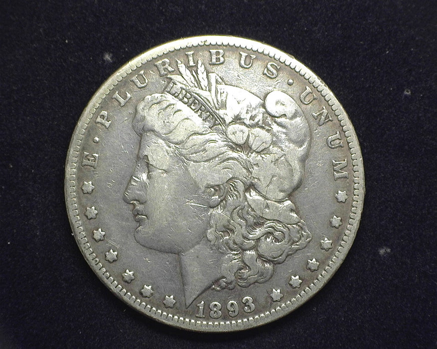 1893 Morgan Dollar VF - US Coin