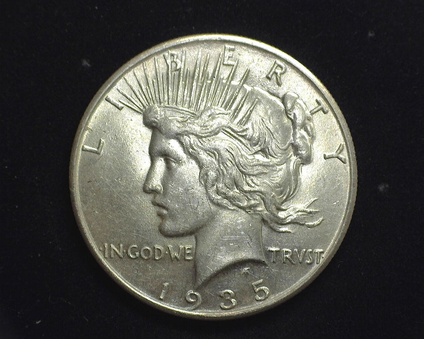1935 Peace Dollar UNC - US Coin