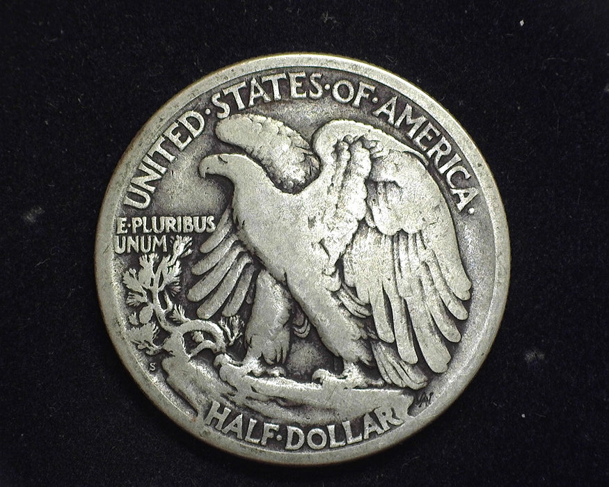 1918 S Walking Liberty Half Dollar VG - US Coin