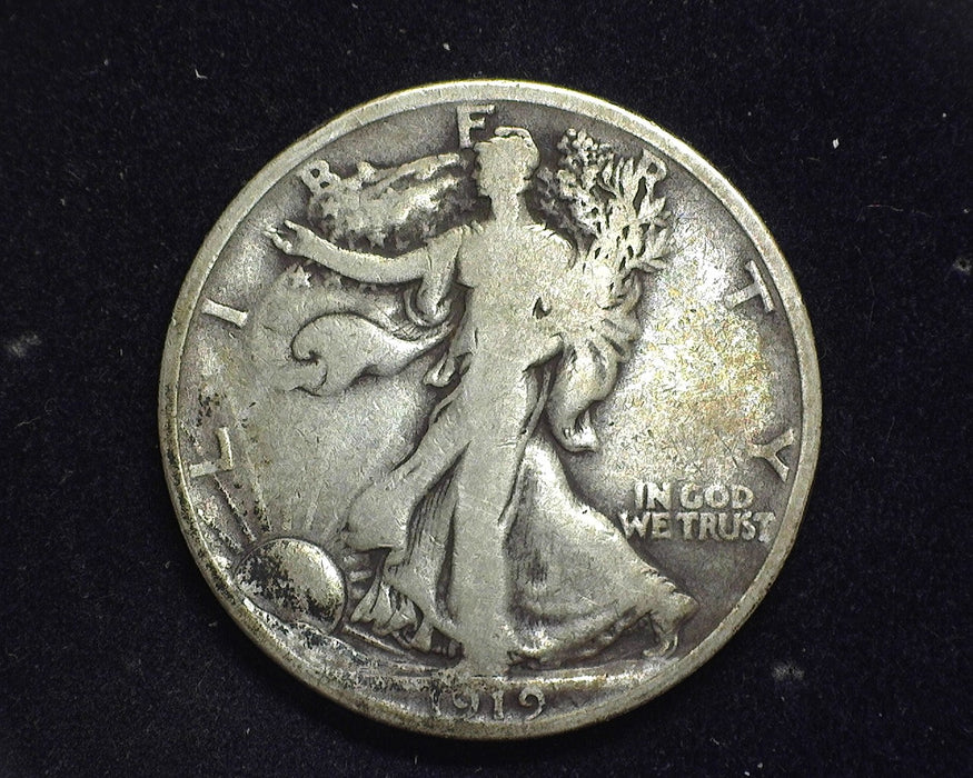 1919 Walking Liberty Half Dollar VG/F - US Coin