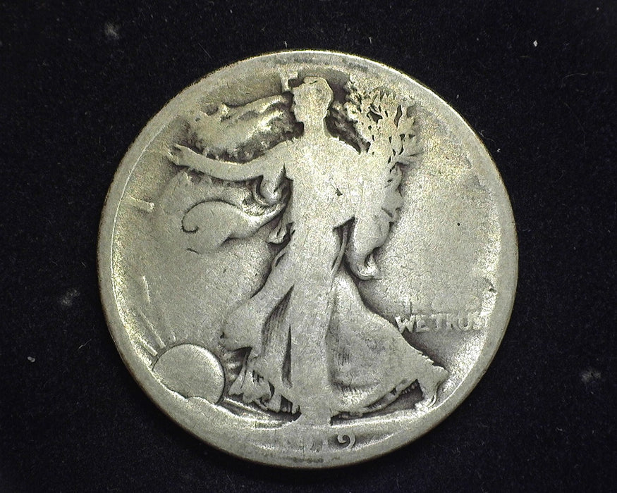 1919 D Walking Liberty Half Dollar AG - US Coin