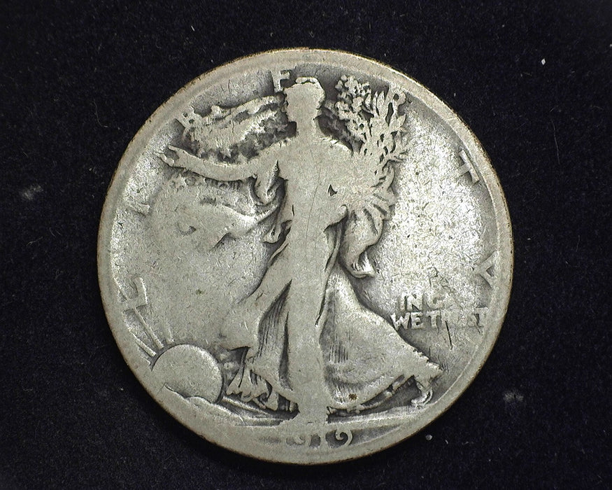 1919 S Walking Liberty Half Dollar G - US Coin